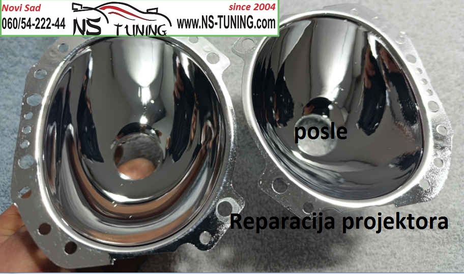 reparacija projektora sociva soljica hromiranje novi sad servis farova ns tuning